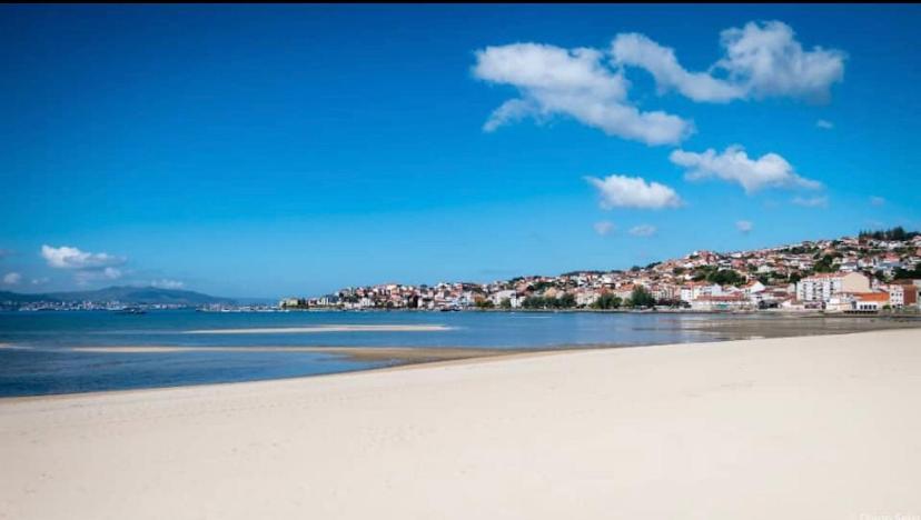 Apartamento Playa A Xunqueira, A 15 Min Vigo Moaña Exterior foto